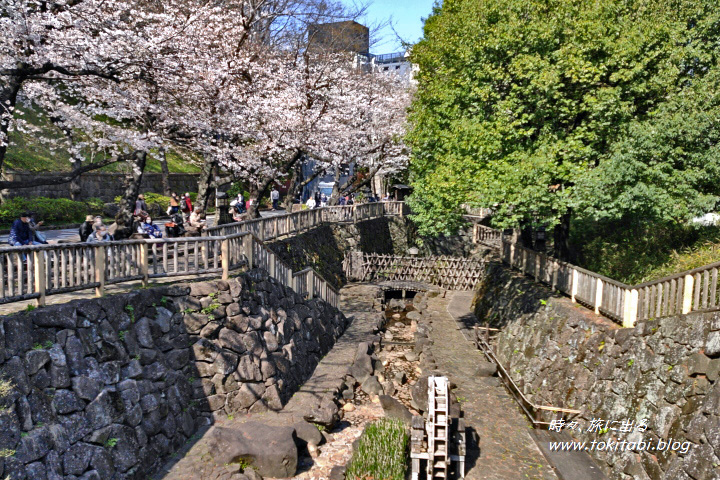 音無親水公園の全景（東京都北区王子）