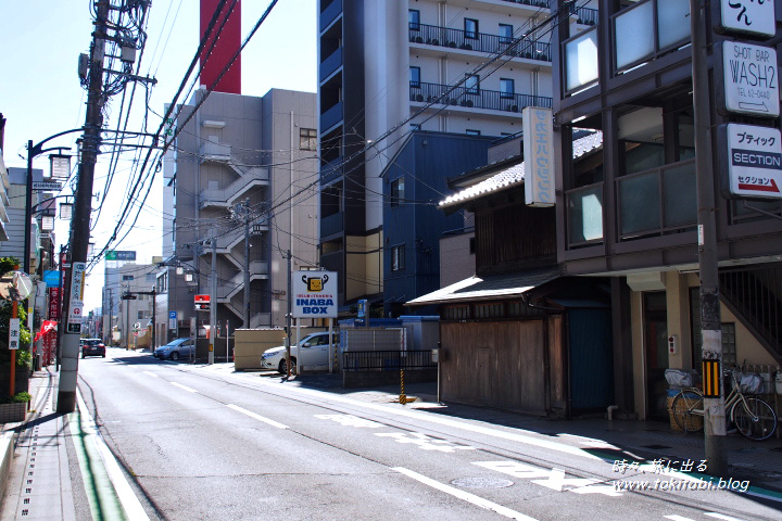 旧日光街道の街並み（埼玉県越谷市）