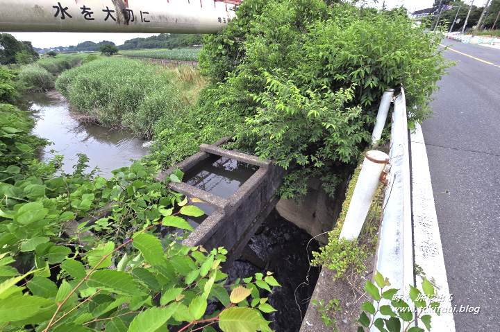 加田屋分水掛樋（埼玉県さいたま市）