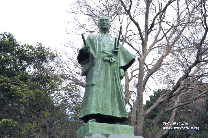 井澤弥惣兵衛為永の銅像（見沼自然公園）（埼玉県さいたま市）