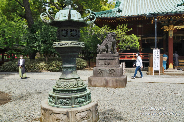 東京都文京区　根津神社の社殿
