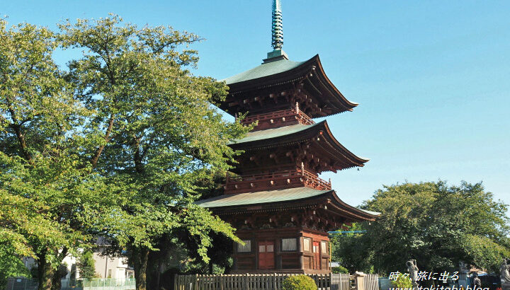 「西福寺」に、埼玉県で一番高い木造建築の三重塔に会いに行った！【埼玉・川口市】
