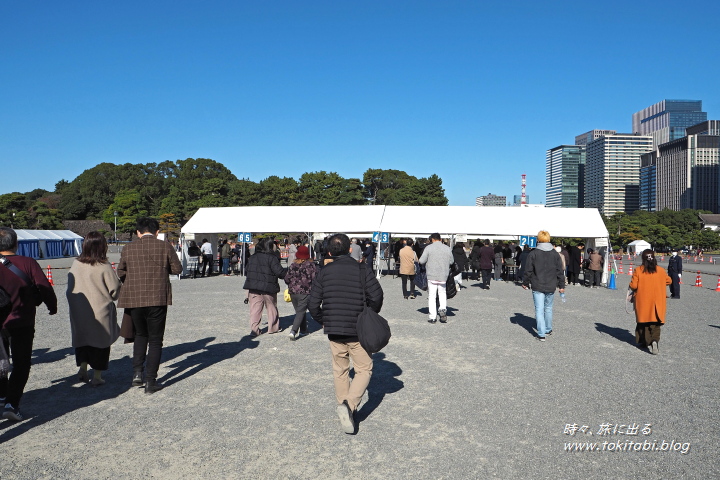 秋の皇居乾門特別通り抜け（東京都千代田区）