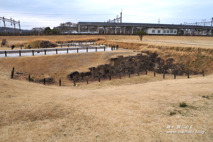 道場門跡（福島県白河市）