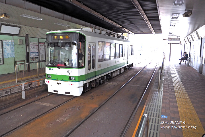 都電荒川線　大塚駅前停留所（さくらトラム）