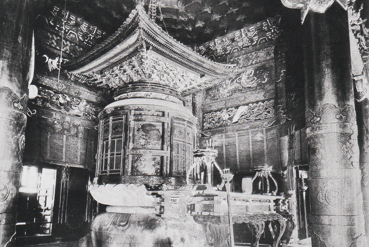 増上寺　台徳院殿霊廟の絵ハガキ（東京都港区芝公園）