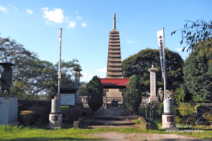 慈恩寺 玄奘三蔵霊骨塔（埼玉県さいたま市）