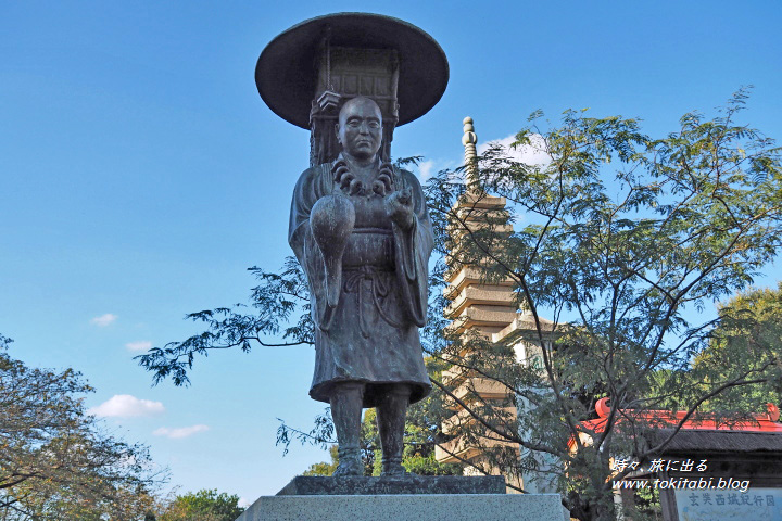 慈恩寺 玄奘三蔵霊骨塔（埼玉県さいたま市）