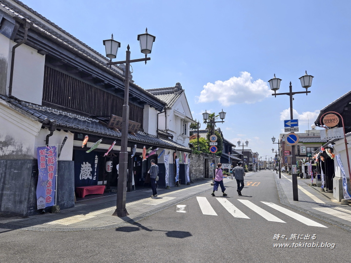 旧土浦宿　中城通り（茨城県土浦市）