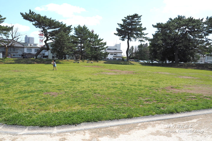 土浦城跡　二の丸跡（茨城県土浦市）