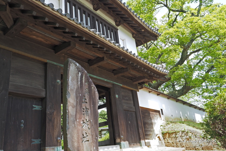 土浦城跡　本丸櫓門（茨城県土浦市）