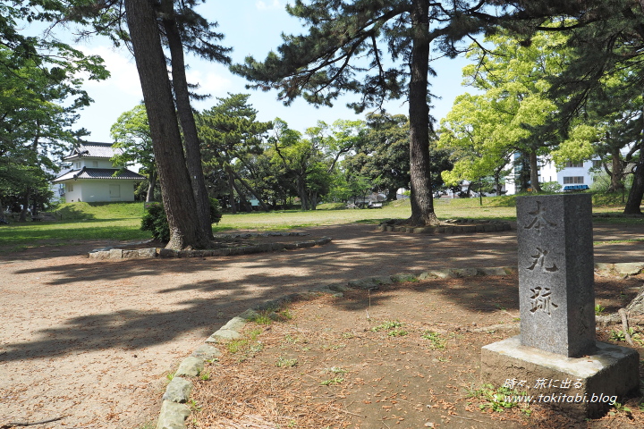 土浦城跡　本丸跡（茨城県土浦市）