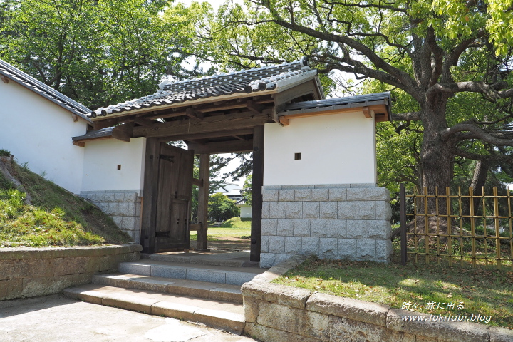 土浦城跡　霞門（茨城県土浦市）