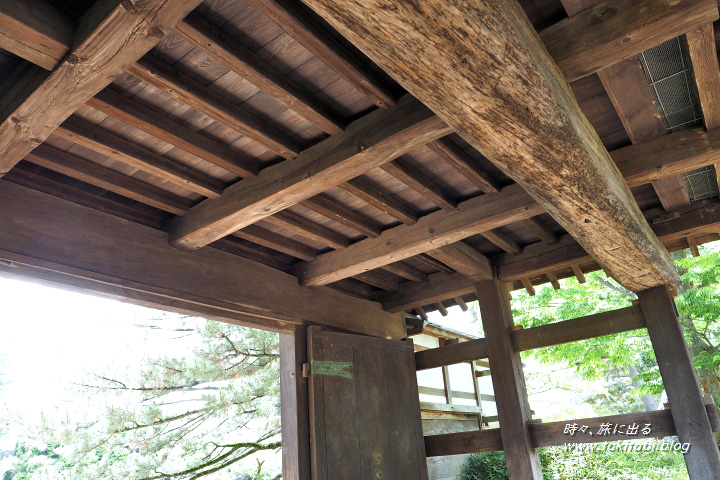 土浦城跡　本丸櫓門（茨城県土浦市）