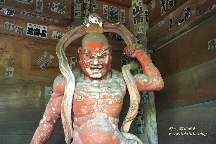 杉本寺 山門の運慶作と伝わる仁王像（神奈川県鎌倉市）