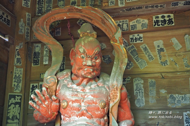 杉本寺 山門の運慶作と伝わる仁王像（神奈川県鎌倉市）