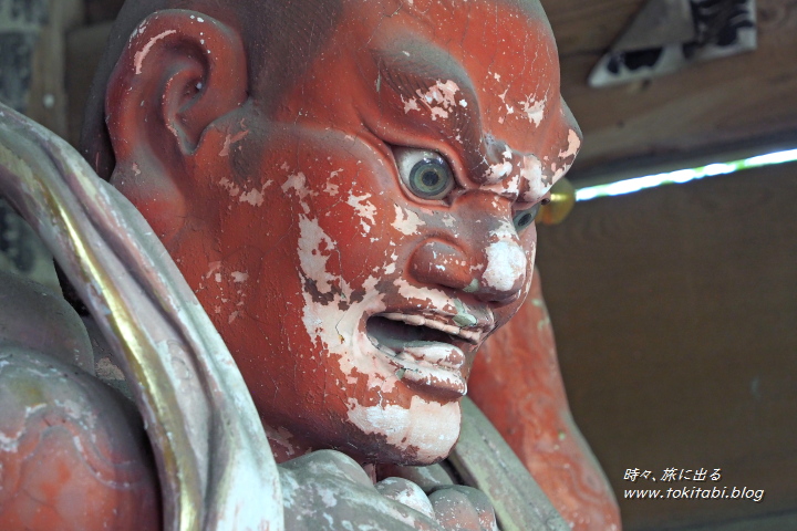 杉本寺 山門の運慶作と伝わる仁王像（神奈川県鎌倉市）