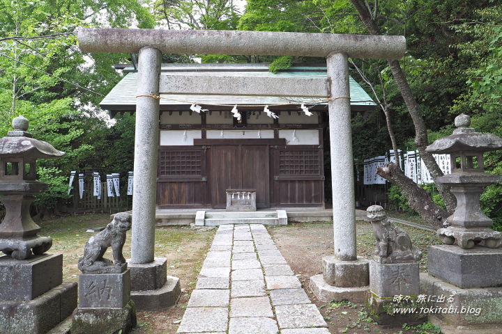 源頼朝を祀る白旗神社（神奈川県鎌倉市）