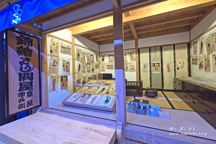 江戸東京博物館　錦絵問屋の復元元（東京都墨田区）