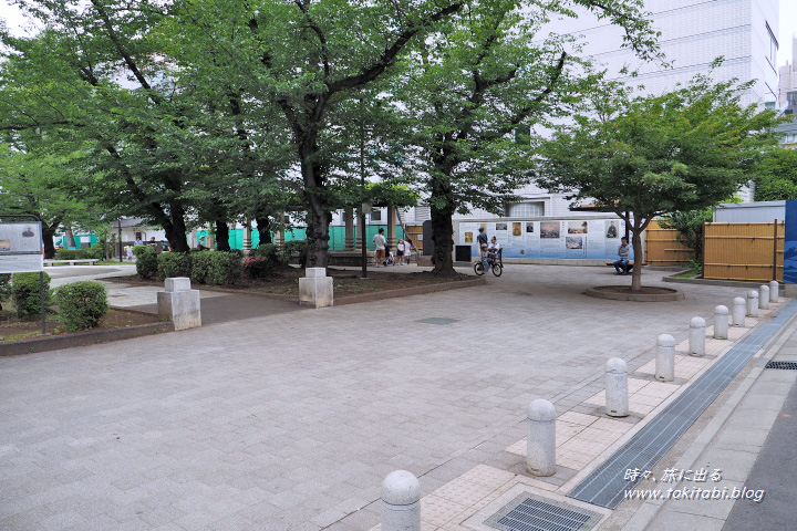 両国公園・勝海舟生誕地（東京都墨田区）
